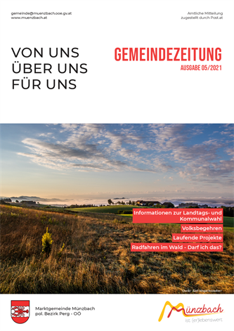Gemeindezeitung Münzbach 05/2021