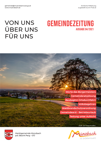 Gemeindezeitung Münzbach 04/2021